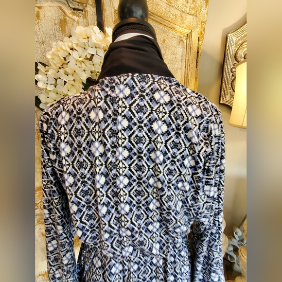 TART Intimates Blue, Black and White Size XL - Picture 8 of 10